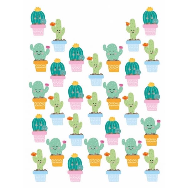 Procos Cactus Party Bags (Pack of 6) Multicoloured One Size