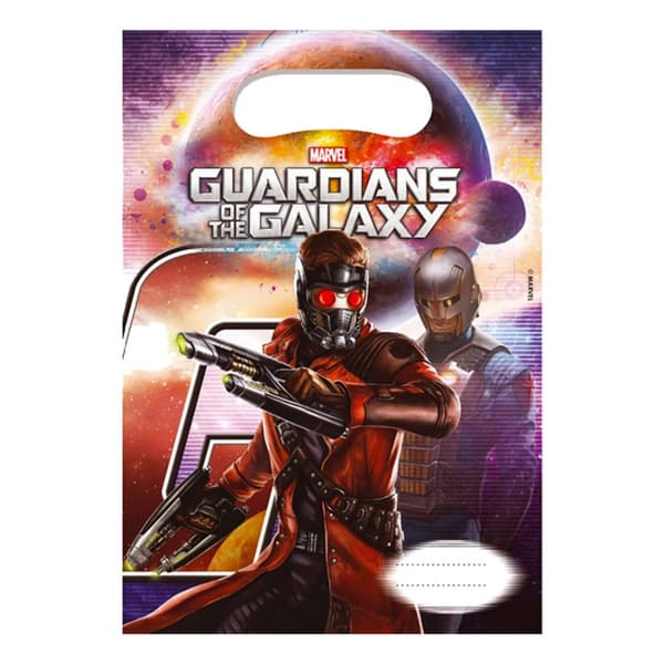 Guardians Of The Galaxy Party Bags (Pack of 6) Multicoloured One Size