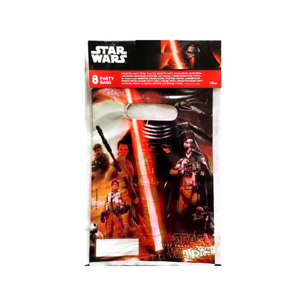 Star Wars Partyväskor med karaktärer (8-pack) Red/Black One Size