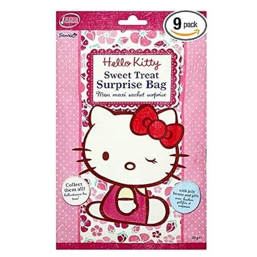 Hello Kitty Marie Party Bags (Pack of 9) Pink/White One Size