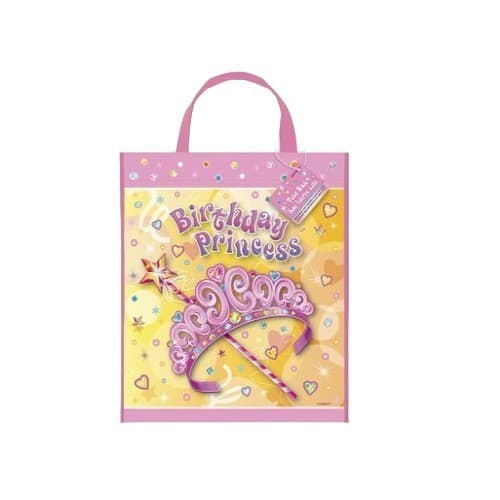 Unique Party Pretty Princess Plastic Party Bag