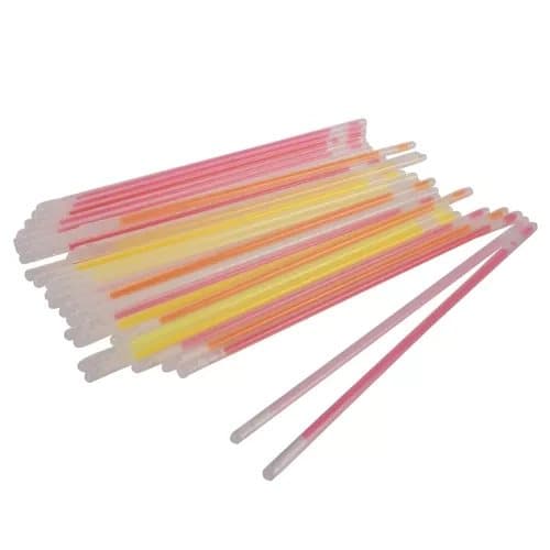 Neon Glowstick Självlysande Ljusstavar Armband 100st