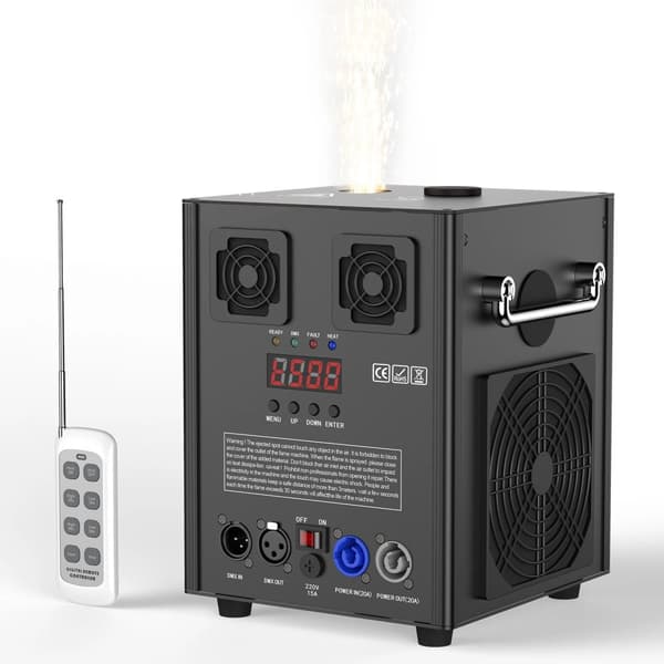 Kall Funktionsfyrverkerimaskin, 700W Effekt, 5,5 Meter Spruthöjd,ZQ16047, Eu plugg