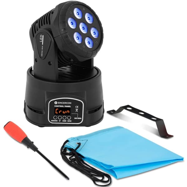 Singercon Moving Head - 7 LED - 60 W
