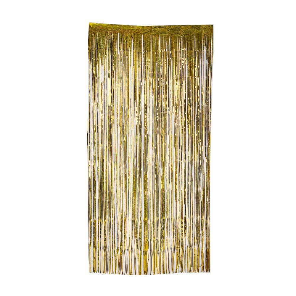 Dörrdraperi Guld Glitter 92x240 cm