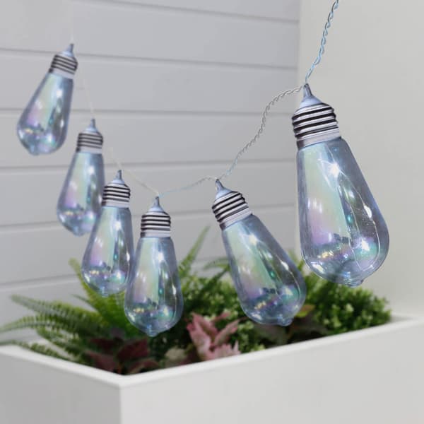 Lampeledning - rørformet LED - 10 lys - solenergi