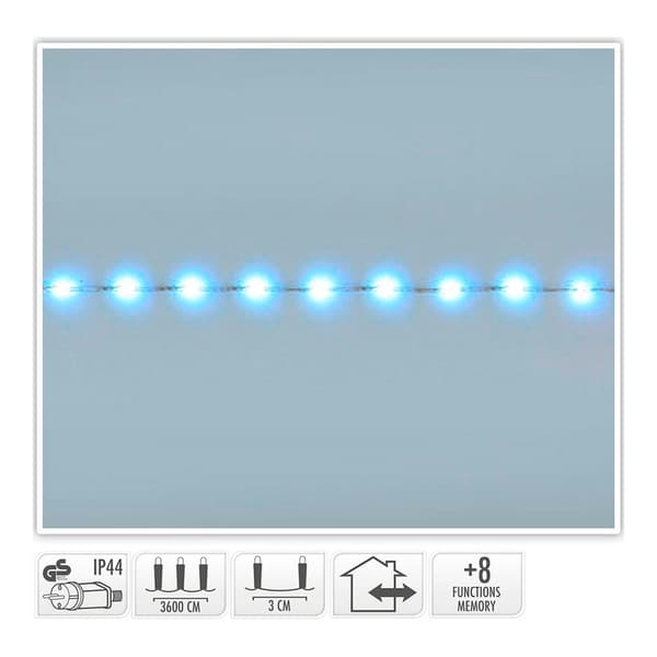Edm Led Krans Soft Wire 72316 36 M Vit
