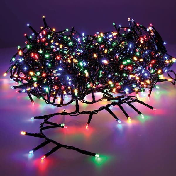 Lumineo Blinkende Led-guirlande 22.5 M Flerfarvet