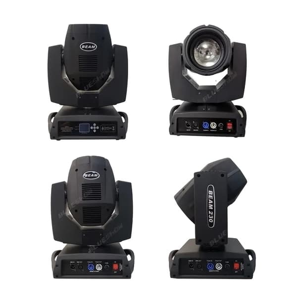 Beam Moving Head Lys, 230W Strøm, Touch Screen Kontrol, Kun enkelt tilfælde, 1 stk
