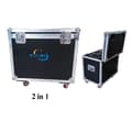 Miniatyrbillede 2 af 2: Bevægeligt hovedlys, RGBWAUV 6i1, DMX-vaskelys, 1PC Flightcase kun, 4i1 RGBW