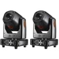 Miniatyrbillede 1 af 2: Scenebelysning Stråle 7R 230W Moving Head, DMX512 Lyre, Professionelt Sceneudstyr, 120W 2 stk i karton, EU-stik