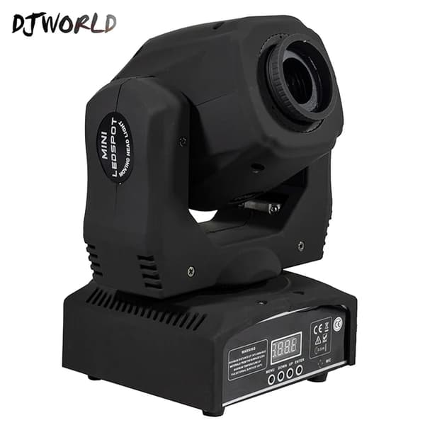 LED-rörljusstrålkastare, 60W effekt, Gobo/Mönstereffekter, 60W GOBO 2 st, EU-kontakt