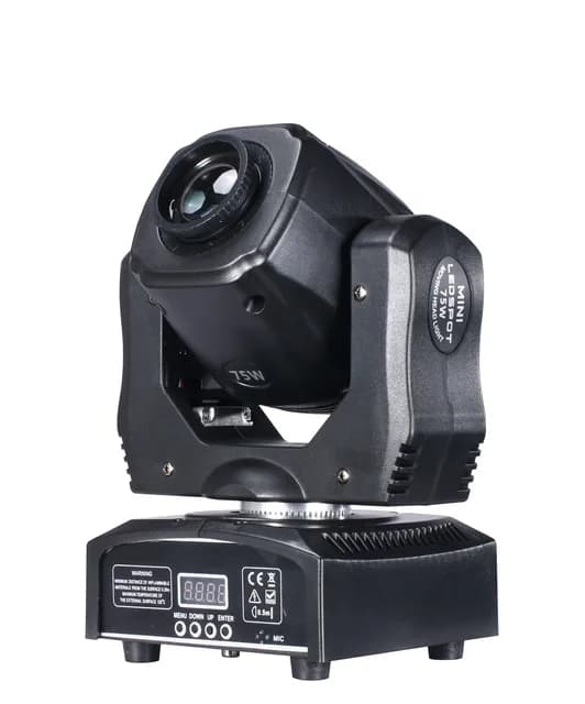 LED Moving Head-ljus, 75W Super Bright, 3 Prism Gobo-stråle, 1 st 75w