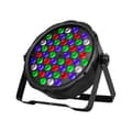 Miniatyrbild 1 av 2: LED Par-lampor, RGBW-färgblandning, DMX-kontroll, 1 st, EU-kontakt