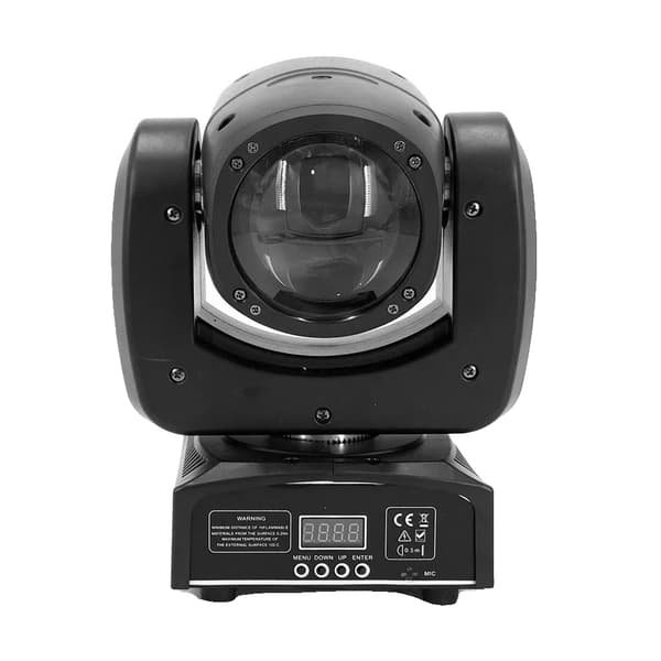 LED Strålelys, Rystehoved Funktion, Roterende Prisme Scene Effekt, 90W RGBW stråle, EU-stik 90W RGBW beam