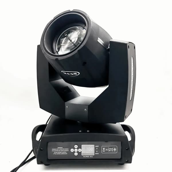 Flyttbar strålkastare, 230W effekt, DMX512-kompatibilitet, Enhetspris för 1 st, EU-kontakt