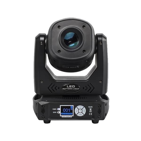 LED Spot Moving Head-lampor, 60W Effekt, DMX-styrning, 80W, EU
