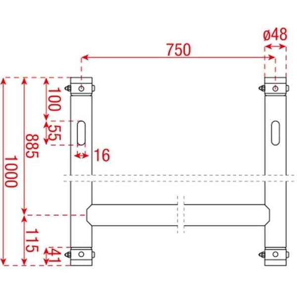 Scen för H-Downrigger 70474B