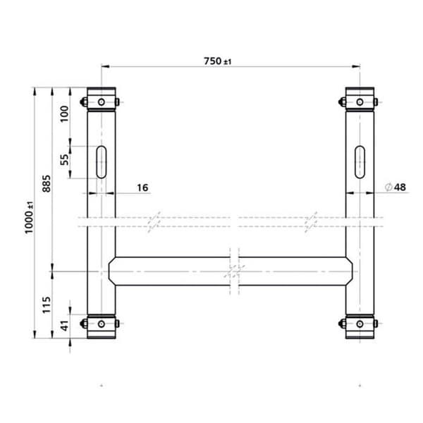 Scen för H-Downrigger 70474B