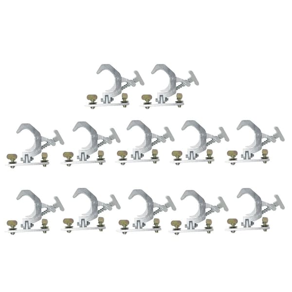 Scenbelysning Krok, 150kg Säkerhetsbelastning, Passar för 42-61mm Rör,4 par 6 pairs