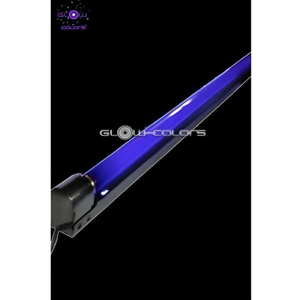Smal svart ljuslist 60cm + lampa