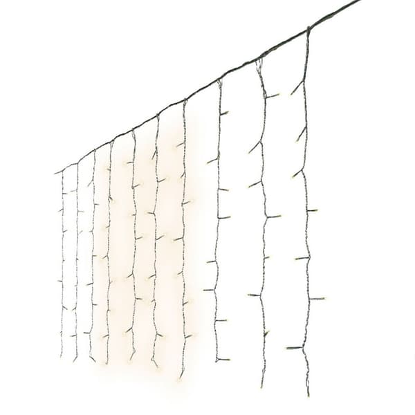 Lumineo Gardin Udvendige Lys Varmt Lys 225x150 Cm Hvid