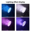 Miniatyrbild 2 av 5: RGBW LED Scenbelysning, 60W Effekt, Flera Kontrolllägen,EU-kontakt