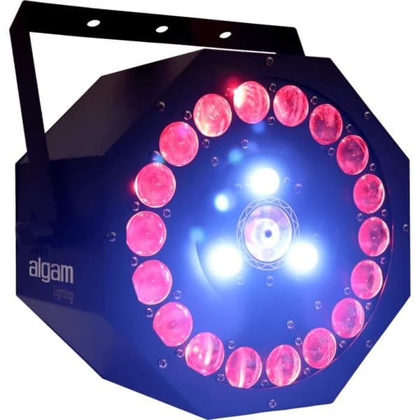 ALGAM LIGHTING SUROLOWER - Combo 3-i-1 sol, stroboskop, laser