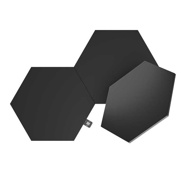Light Panel Expansion Kit - Nanoleaf - Ultra Black Hexagons - LED - Alexa-kompatibel