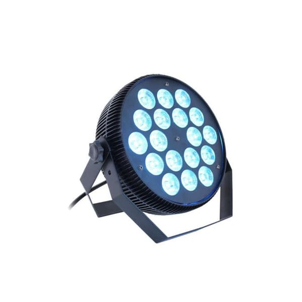 POWER LIGHTING - PAR SLIM 18x10W QUAD - 4-i-1 projektor