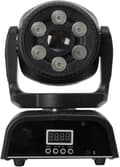 Miniatyrbild 3 av 3: LED Spot Wash DMX RGBW+W LED Rörlig Huvud DMX RGBW+W