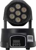 Miniatyrbild 2 av 4: Rörlig LED-WASH DMX med 7 RGBW LED-lampor