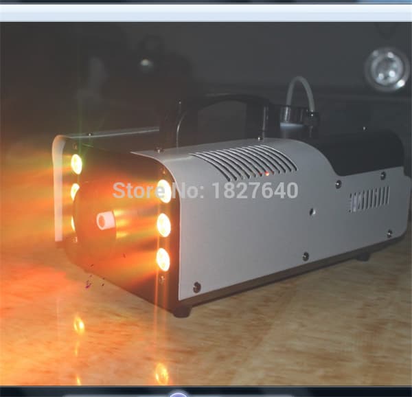 LED Dimma Maskin, 900W Effektutgång, DMX Scenljus, Hög Luminös Flöde