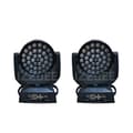 Miniatyrbillede 1 af 2: LED Wash Zoom Moving Head Light, RGBW Farveblanding, Justerbar Zoom,2 Lys, Rgbwauv 6in1