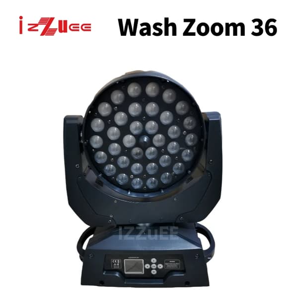LED Wash Zoom Rörligt Huvudljus, RGBW Färgblandning, Justerbar Zoom,1 Ljus, Rgbw 4in1