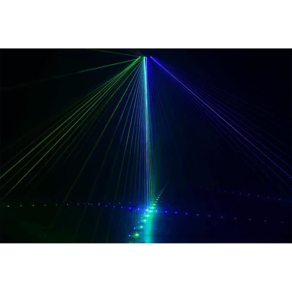 ALGAM LIGHTING SPECTRUMSIXRGB - 6 strålar 260mW RGB animationslaser