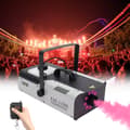 Miniatyrbillede 3 af 5: Røgmaskine, 1500W effekt, 18000-25000 kubikfod output, RGB LED-belysning