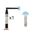 Miniatyrbillede 1 af 2: Trådløs DMX512 Sender Modtager, 300M Kommunikationsafstand, 20dBm Effekt,EU-stik, Transmitter Receiver in Danish is "Transmitter Modtager".