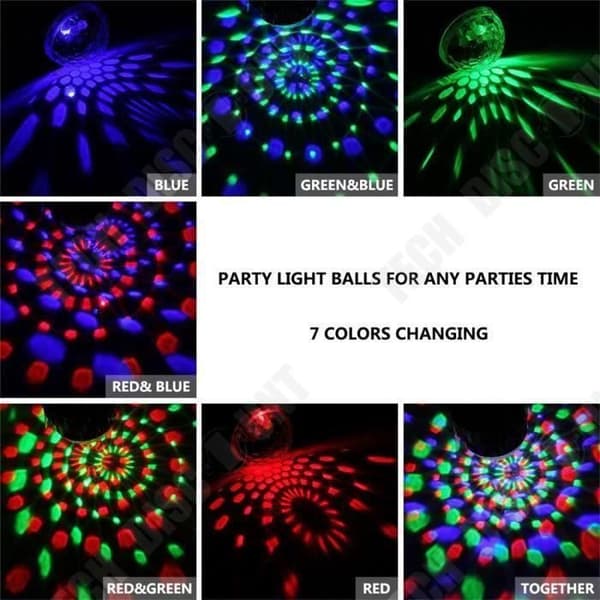 TD® DJ party ljus scen projektor Ljuseffekter Trendig och modern fest feststämning festlig musik spegelboll
