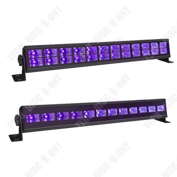 TD® Strip Light LED Fluorescerande UV Kvällsscenljus Kraftfull ljusstyrka Jul Halloween Nattklubbsfest med vänner ljus