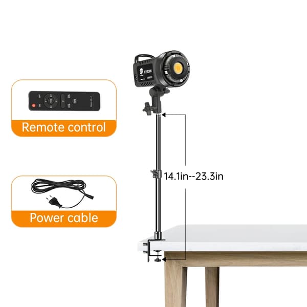 100W Fotografi LED-lampa, Justerbar Färgtemperatur, Hög CRI för Noggrann Färgåtergivning,SH-TYD-100-1-1
