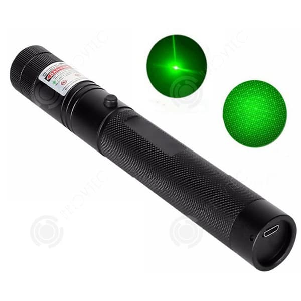 INN Grön laserpekare justerbar brännvidd 8000m räckvidd 4000mah USB-laddning laser 303 gypsophila unik grön laser belysning
