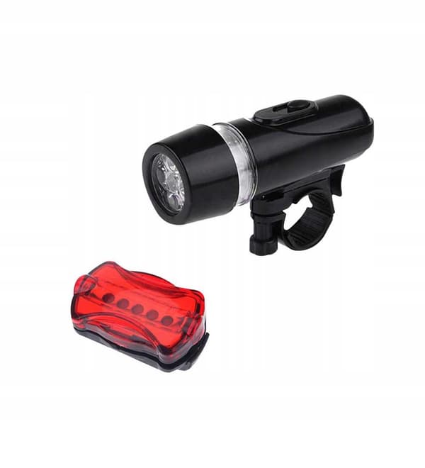 Bike SET 052 1,5 W 25 lm AAA LED-cykelficklampa