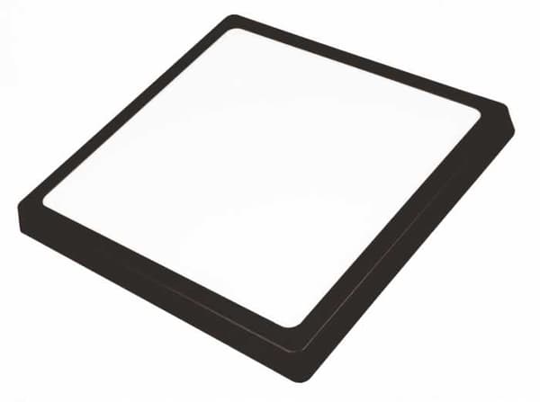 DOWNLIGHT LED N/T FIRKANTET 164x164 12W 4000K Sort