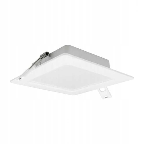 DOWNLIGHT LED P/T FIRKANTET 12W 4000K HVID DL-1