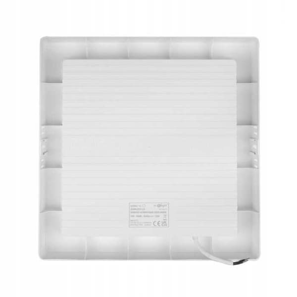 DOWNLIGHT LED N/T FIRKANTET 24W 4000K HVID DL-1