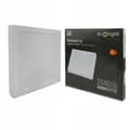 Miniatyrbillede 1 af 5: DOWNLIGHT LED N/T FIRKANTET 24W 4000K HVID DL-1