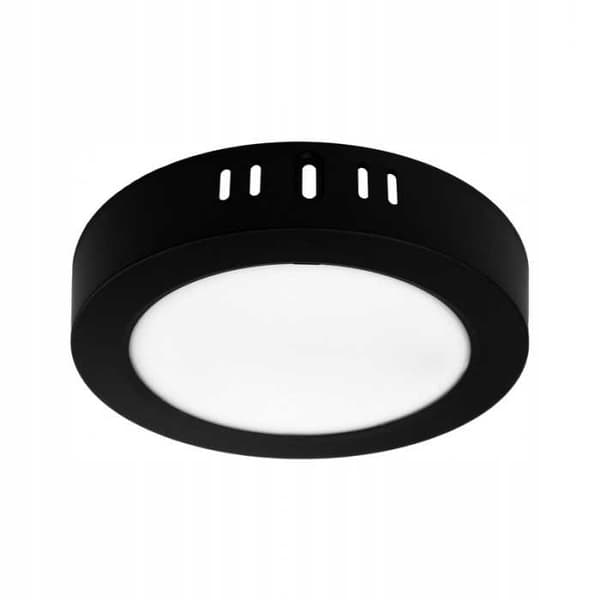 DOWNLIGHT LED N/T RUND 12W 4000K SORT DL-1