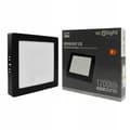 Miniatyrbild 1 av 5: DOWNLIGHT LED N/T KVADRATISK 12W 4000K SVART DL-1