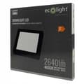 Miniatyrbillede 4 af 4: DOWNLIGHT LED N/T FIRKANTET 24W 4000K SORT DL-1